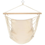 Hammock Chair Cream 100x80 cm