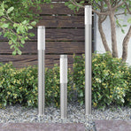 Garden Lamp Set 3-piece Waterproof Stainless Steel