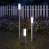 Garden Lamp Set 3-piece Waterproof Stainless Steel - Extra Image