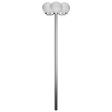 Garden Lamp Post 3 Lamps 220cm