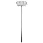 Garden Lamp Post 3 Lamps 220cm