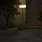 Garden Lamp Post 3 Lamps 220cm