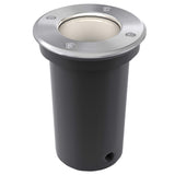 Outdoor Ground Lights 3 pcs Round - Side View
