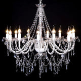Chandelier with 1600 Crystals - Side View