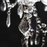Chandelier with 1600 Crystals - Top-Down View