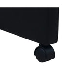 Dining Chairs 2 pcs Black Faux Leather