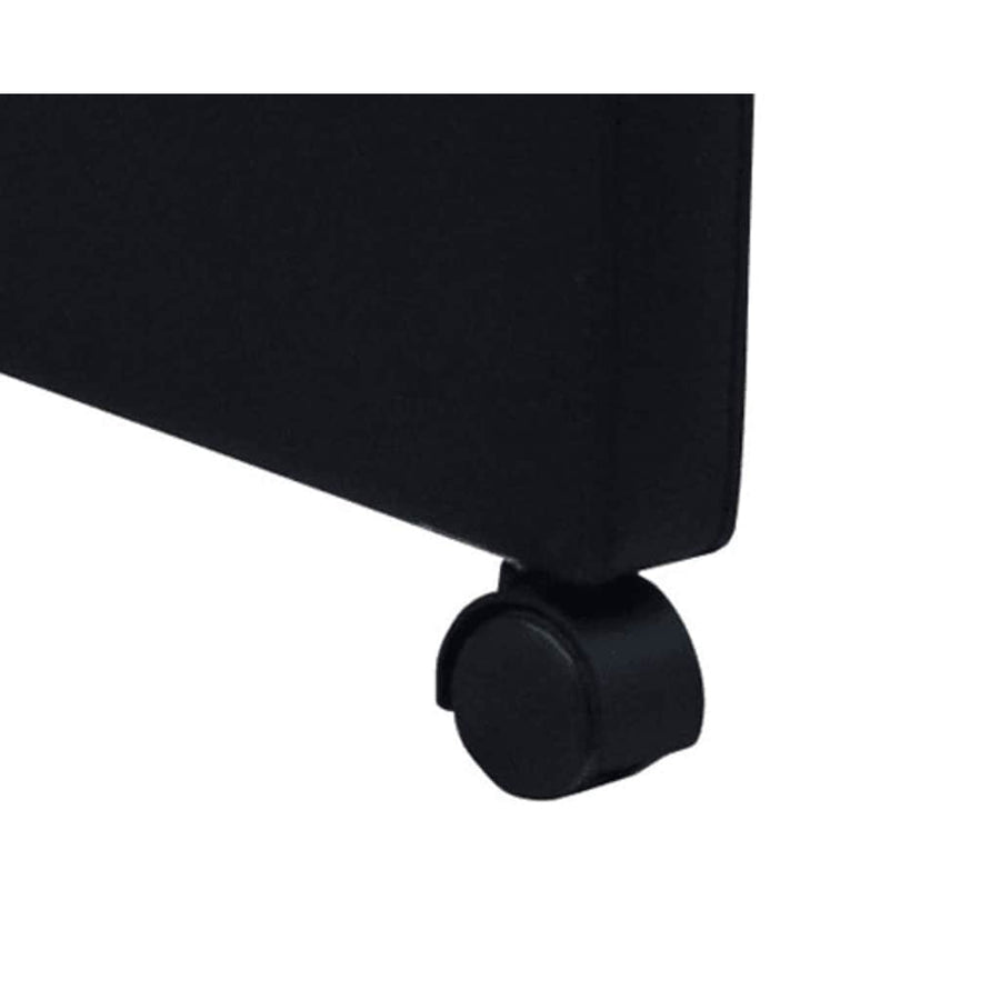 Dining Chairs 2 pcs Black Faux Leather