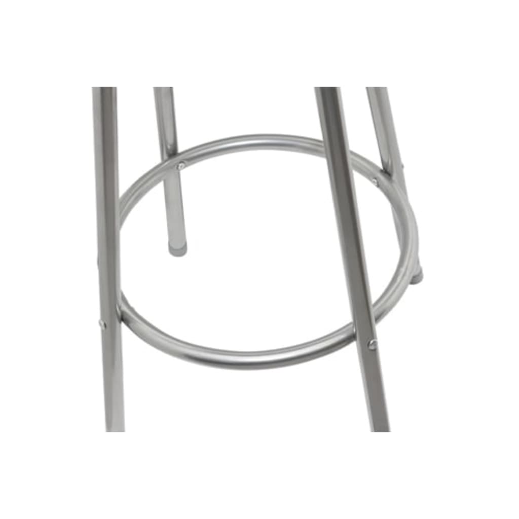 Bar Stools 2 pcs Black Faux Leather