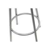 Bar Stools 2 pcs Black Faux Leather