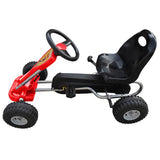 Pedal Go Kart Red - Front View