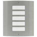 2 Stainless Steel Waterproof Wall Lights 60W