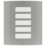 2 Stainless Steel Waterproof Wall Lights 60W - Side View