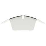 2 Stainless Steel Waterproof Wall Lights 60W - Top-Down View