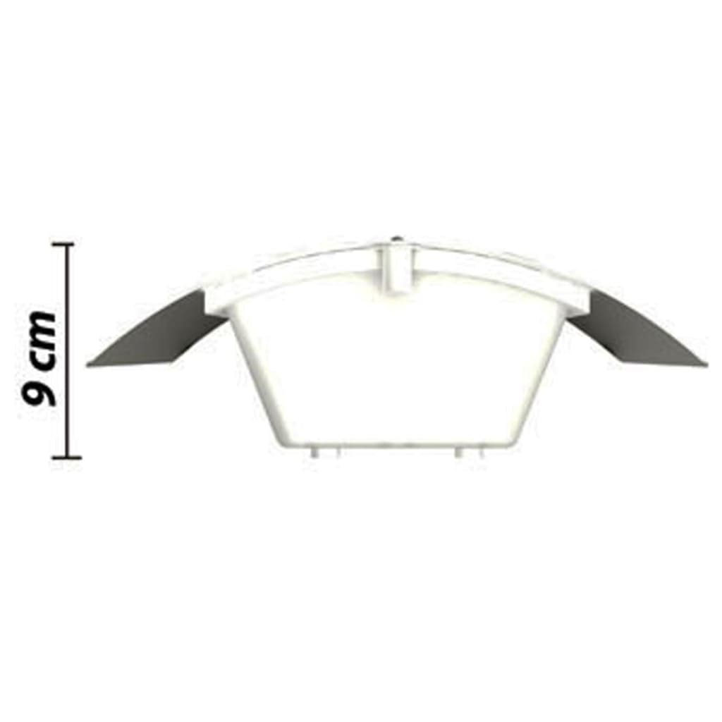 2 Stainless Steel Waterproof Wall Lights 60W