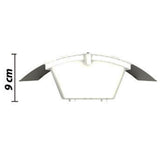 2 Stainless Steel Waterproof Wall Lights 60W - Extra Image