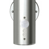 Outdoor Wall Lamps 2 pcs with Motion Detector Stainless Steel