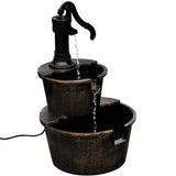 Fountain Well Pump Design - Front View