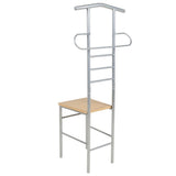 Gentleman's Valet Chairs 2 pcs Metal - Top-Down View