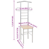 Gentleman's Valet Chairs 2 pcs Metal