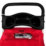 dog stroller red