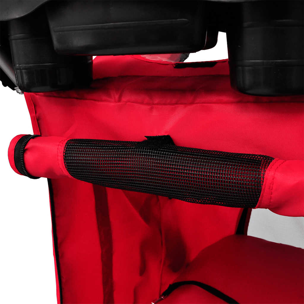 dog stroller red