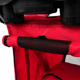 dog stroller red