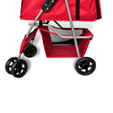 dog stroller red