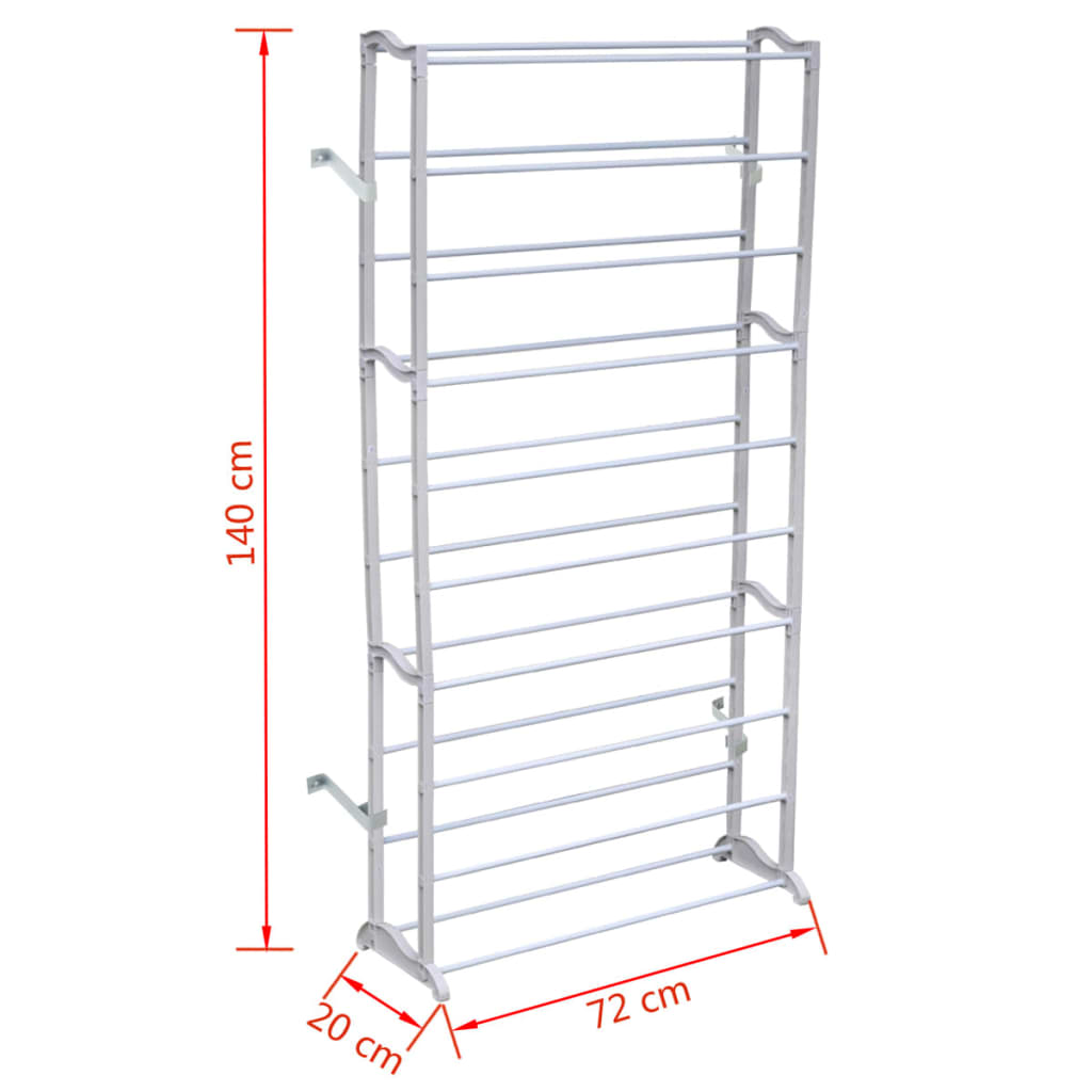 10-tier Shoe Rack 2 pcs