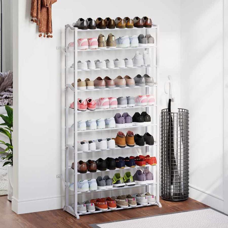 10-tier Shoe Rack 2 pcs