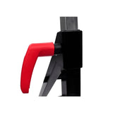 Set of 2 Adjustable Roller Stands - Side View