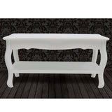 Coffee Table 2 Tiers MDF White