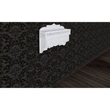 Wall Shelf/Peg with 3 Drawers 2 Hooks - Side View