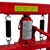 12-ton Hydraulic Floor Shop Press Heavy Duty