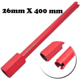 26 mm x 400 mm dry and wet Diamond Core Drill Bit - Top-Down View