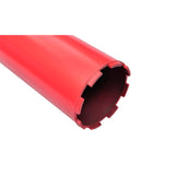 110mm X 400 mm Dry and Wet Diamond Core Drill Bit - Side View