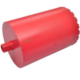 244x400 mm Dry and Wet Diamond Core Drill Bit - Top-Down View