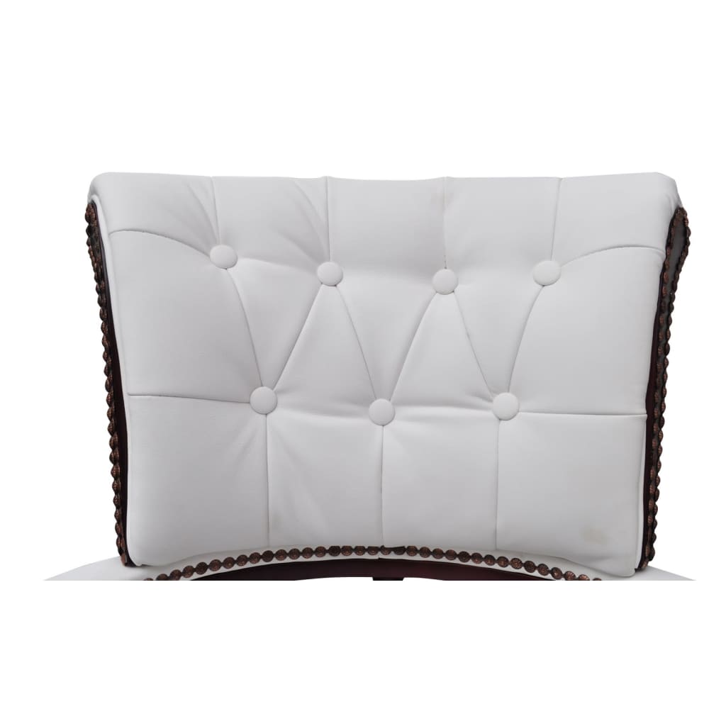 Swivel Office Chair White