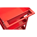 2 x Workshop Tool Trolley 100 kg 3 Shelves - Side View