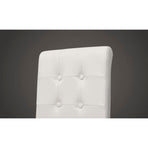 Dining Chairs 6 pcs White Faux Leather