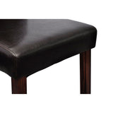 Dining Chairs 6 pcs Black Faux Leather