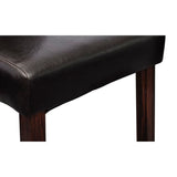 Dining Chairs 4 pcs Brown Faux Leather