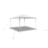 Pyramid-Roof Garden Gazebo Pavilion 3 x 3 m - Front View