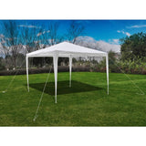 Pyramid-Roof Garden Gazebo Pavilion 3 x 3 m - 45-Degree Angle