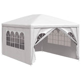 Party Tent 3x4 m White - Front View