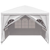 Party Tent 3x4 m White - Top-Down View