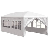 Party Tent 3x6 m White - Front View