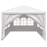 Party Tent 3x6 m White - Top-Down View