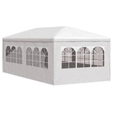 Party Tent 3x6 m White - Rear View