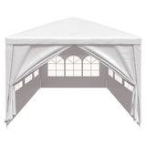 vidaXL Party Tent 3x9 m White - Top-Down View