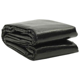 Floating Rectangular PE Solar Pool Film 10 x 5 m Black